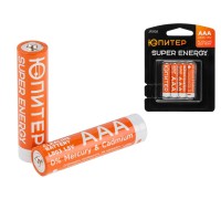 Батарейка AAA LR03 1,5V alkaline 4шт. ЮПИТЕР