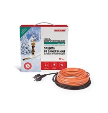 Греющий саморегулирующийся кабель (комплект в трубу) 10HTM2-CT (10м/100Вт) REXANT