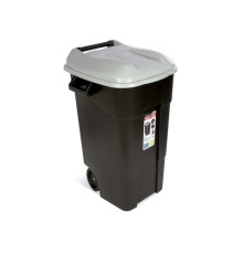 Контейнер для мусора пластик. 120л (серая крышка) TAYG