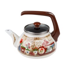 Чайник стальной эмалированный, 2.2 л, серия Антик, PERFECTO LINEA