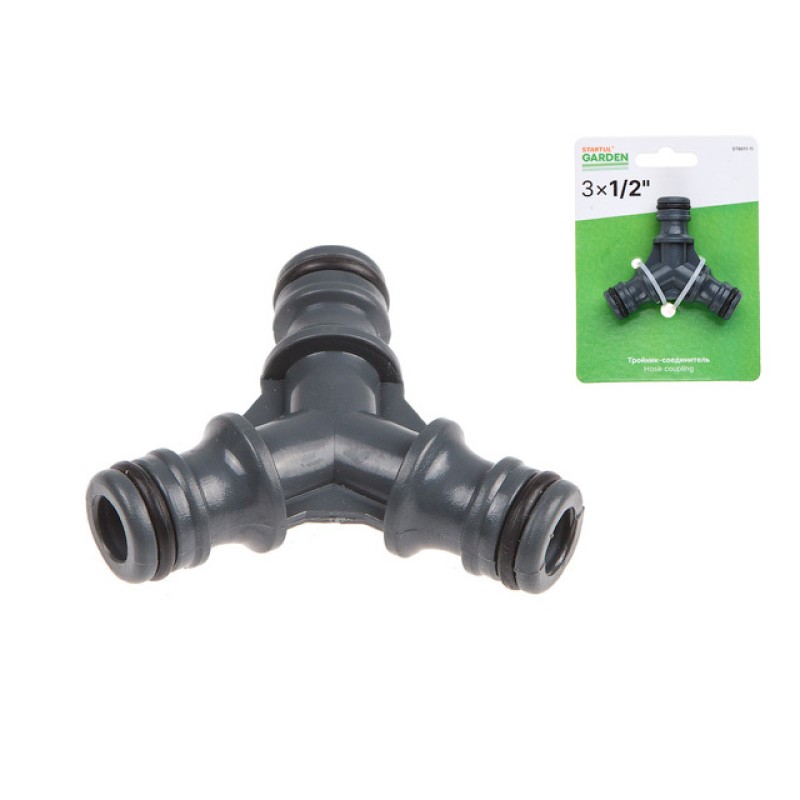 Тройник-соединитель 1/2" STARTUL GARDEN (ST6011-11) Тройник-соединитель 1/2" STARTUL GARDEN (ST6011-11)
