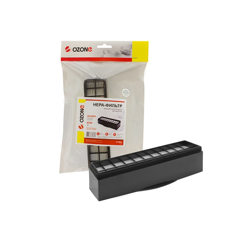 HEPA-фильтр для пылесоса многоразовый моющийся OZONE H-48W (1 шт.) HEPA-фильтр для пылесоса многоразовый моющийся OZONE H-48W (1 шт.)