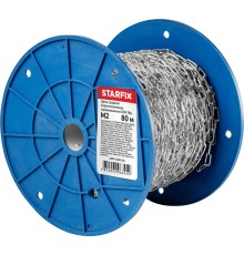 Цепь сварная короткозвенная, оцинк. М2 DIN 766 (бухта 80 м) STARFIX