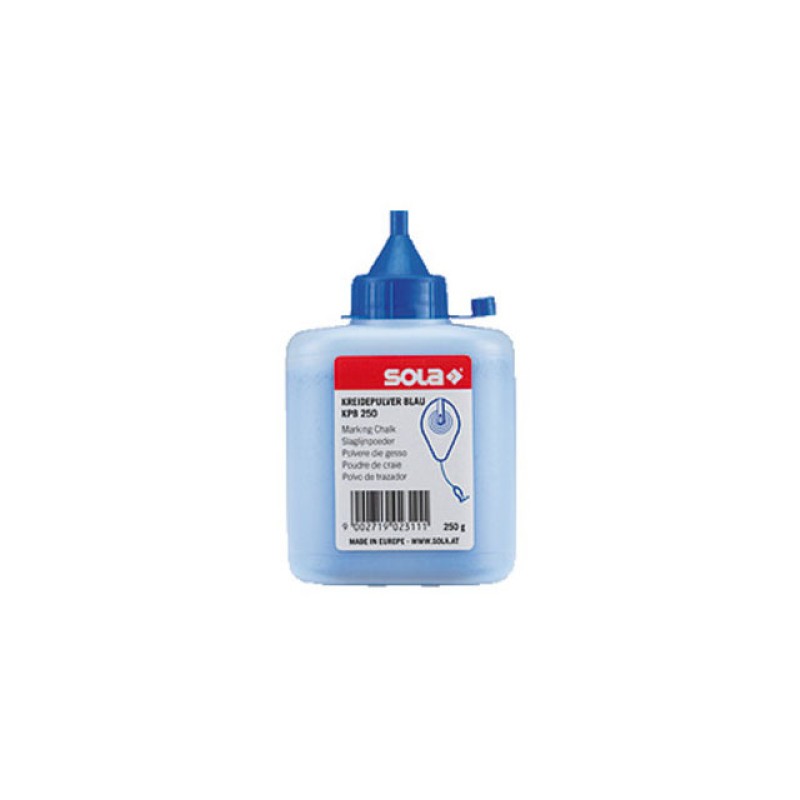 Мел разметочный СИНИЙ в пластм. бут.(250г) KPB 250 BLUE (SOLA) Мел разметочный СИНИЙ в пластм. бут.(250г) KPB 250 BLUE (SOLA)