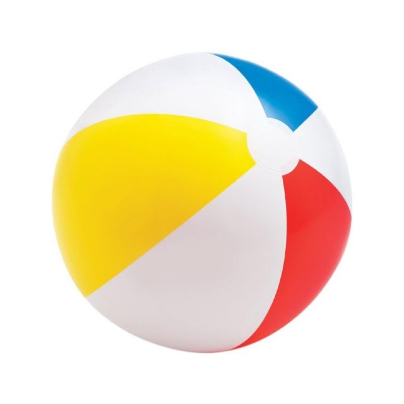Надувной мяч, 4-х цветный, 51 см, INTEX Надувной мяч, 4-х цветный, 51 см, INTEX