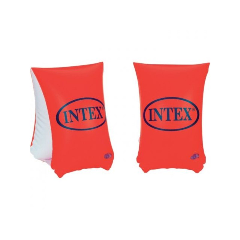 Надувные нарукавники для плавания Deluxe, 30х15 см, INTEX Надувные нарукавники для плавания Deluxe, 30х15 см, INTEX