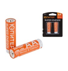 Батарейка AA LR6 1,5V alkaline 2шт. ЮПИТЕР