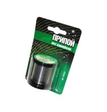 Припой ПОС 61 проволока, катушка ф2мм (100г) в блистере
