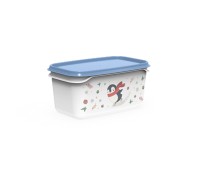 Контейнер Christmas, 0,5 л, васильковый, BEROSSI