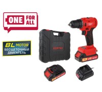 Аккум. дрель-шуруповерт WORTEX BD 2025 DLi в чем. ALL1 БЕСЩЕТ, 18 В, 50 Н*м, 2х2 А*ч, БЗП 10 мм