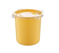 Контейнер для СВЧ Bon appetit 0,8 л, медовый, BEROSSI
