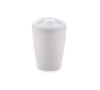 Подставка для зубных щеток Aqua (Аква), снежно-белый, BEROSSI