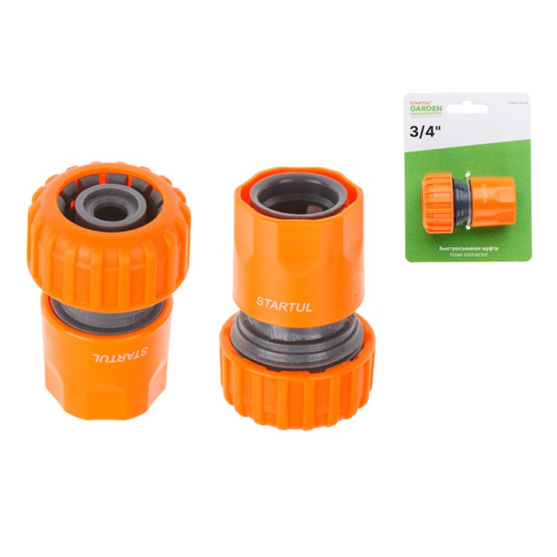 Муфта быстросъемная 3/4" STARTUL GARDEN (ST6011-4-3/4) Муфта быстросъемная 3/4" STARTUL GARDEN (ST6011-4-3/4)