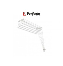 Сушилка для белья потолочная алюминиевая 1,5 м, белая, PERFECTO LINEA