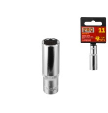 Головка 1/4" 10мм 6гр. глубокая PRO STARTUL (PRO-54110)
