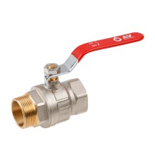Кран шаровый 1 1/4" нар.-вн. ручка PN25, AV Engineering
