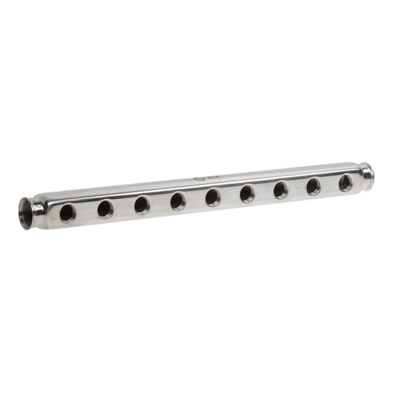 Коллектор 1/2" х 9 вых. односторонний, AV Engineering
