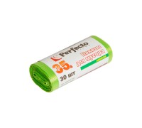 Пакеты для мусора эконом, 35 л, 30 шт., PERFECTO LINEA