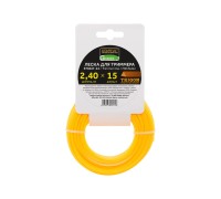 Леска ф 2.4 мм х 15 м треуг. сеч. STARTUL GARDEN