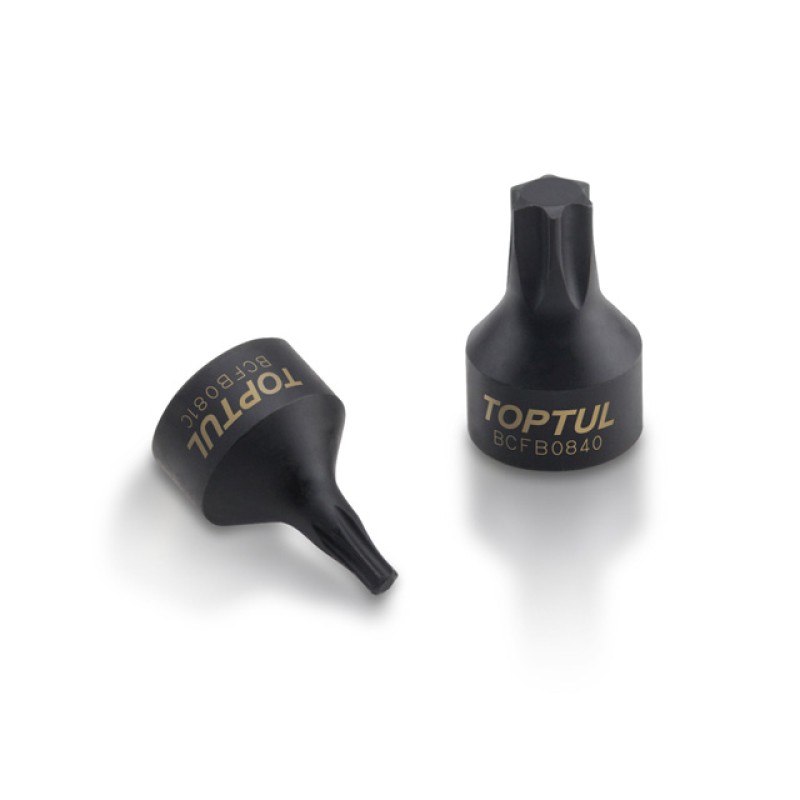 Головка 1/4" с насадкой TORX T10 SNCM+V TOPTUL (BCFB0810)