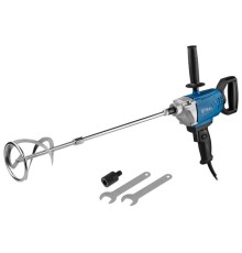 Миксер строительный BULL BM 1408 800 Вт, 1 скор., M14/M12, рег. об. + насадка