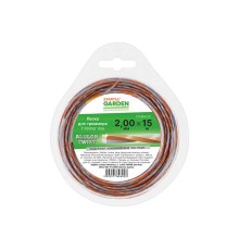 Леска ф 2.0 мм х 15 м витой квадрат сеч. ALULON TWIST STARTUL GARDEN