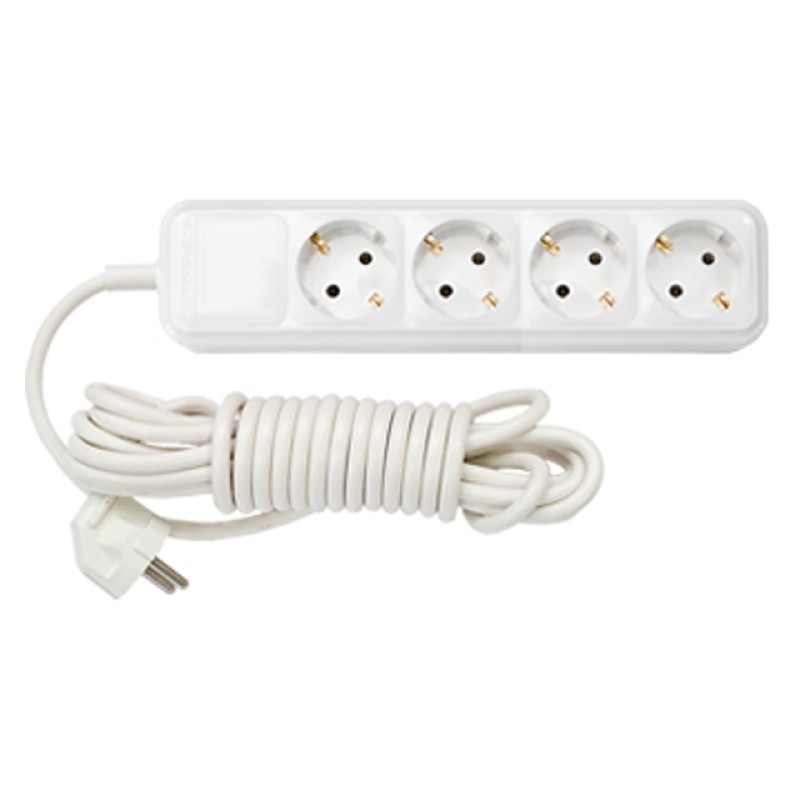 Удлинитель бытовой 3,5м (4 роз., 3.7кВт, с/з, ПВС 3х1,5) BYLECTRICA Удлинитель бытовой 3,5м (4 роз., 3.7кВт, с/з, ПВС 3х1,5) BYLECTRICA