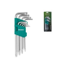 Набор ключей Torx T10-T50 9шт длинных ВОЛАТ