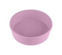 Форма для выпечки, силиконовая, круглая, 20 х 6 см, лиловая, PERFECTO LINEA