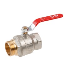 Кран шаровый 1 1/2" нар.-вн. ручка PN25, AV Engineering