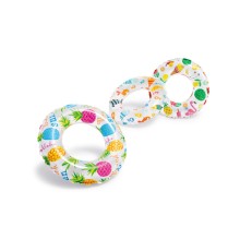 Надувной круг для плавания Lively Print, 51 см, INTEX