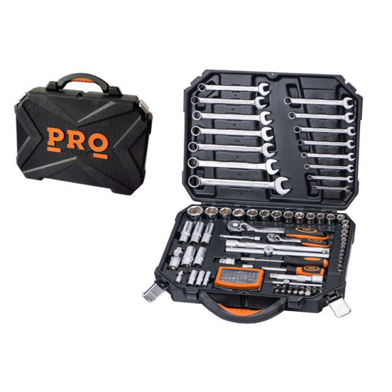 Набор головок и ключей 106пр. 1/4", 1/2" PRO STARTUL (PRO-106) Набор головок и ключей 106пр. 1/4", 1/2" PRO STARTUL (PRO-106)