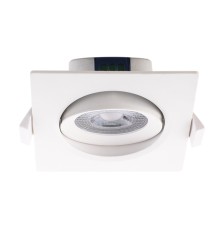 Светильник светодиодный встраиваемый 7 Вт PSP-S 9044 4000К IP40 160-240В поворот(бел. квадр) JAZZWAY