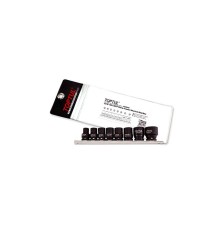 Набор головок ударн. 3/8" 8-19 мм 8 пр. на подвесе TOPTUL (GDAG0801)