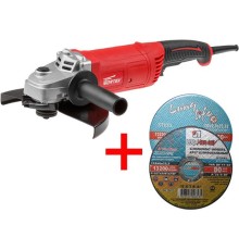 Двуручная углошлифмашина WORTEX AG 2326 в кор.+ АКЦИЯ!
