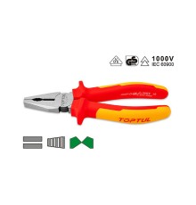 Плоскогубцы 150мм диэлектрические 1000V TOPTUL (DGCA2206)