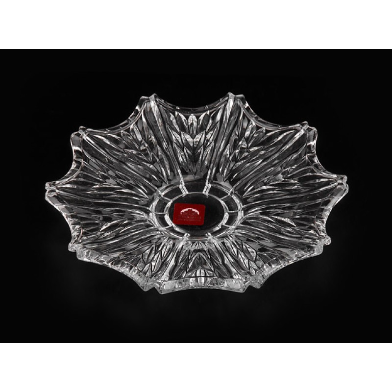 Блюдо стеклянное, круглое, 200 мм, Империал (Imperial), SAKURA Блюдо стеклянное, круглое, 200 мм, Империал (Imperial), SAKURA