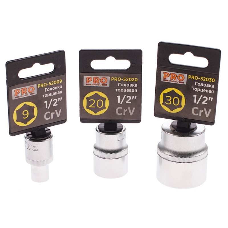 Головка 1/2" 23мм 6гр. PRO STARTUL (PRO-52023) Головка 1/2" 23мм 6гр. PRO STARTUL (PRO-52023)