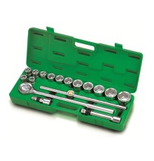 Набор головок 3/4" 19-50мм 17предм. 6гр. TOPTUL (GCAI1701)