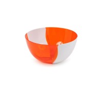Салатник двухцветный Dolce (Дольче) 1л, оранжевый, BEROSSI