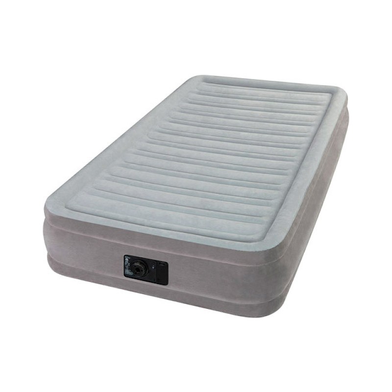 Надувная кровать Twin Comfort-Plush (Твин Комфорт-Плаш), 99х191х33 см, встр. электрич. насос, INTEX Надувная кровать Twin Comfort-Plush (Твин Комфорт-Плаш), 99х191х33 см, встр. электрич. насос, INTEX