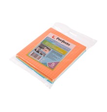 Салфетки бытовые, 5 шт., 15х17 см, губчатые, PERFECTO LINEA (45-150050)