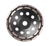 Алмазная чашка 180мм бетон двурядная GEPARD (GP0805-180)