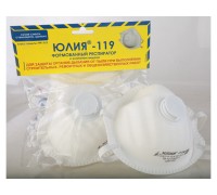 Респиратор РК Юлия-119 формов. с клап. FFP1 (до 4 ПДК) (розничная упаковка)