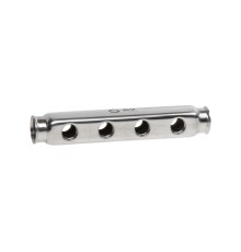 Коллектор 1/2" х 4 вых. двухсторонний, AV Engineering
