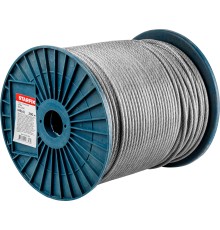 Трос стальной в ПВХ М5(4) DIN 3055 (бухта 200 м) STARFIX