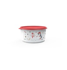 Контейнер круглый Christmas, 1,6 л, роза, BEROSSI