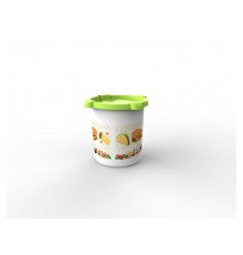 Контейнер для СВЧ Good day 0,8 л, салатный, BEROSSI