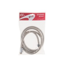 Шланг душевой, SUS/PVC, 1/2" г-г 175 см, хром, eCon