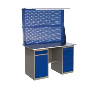 ML Верстак 1400 ML1/ML4 с двойным экраном и освещением